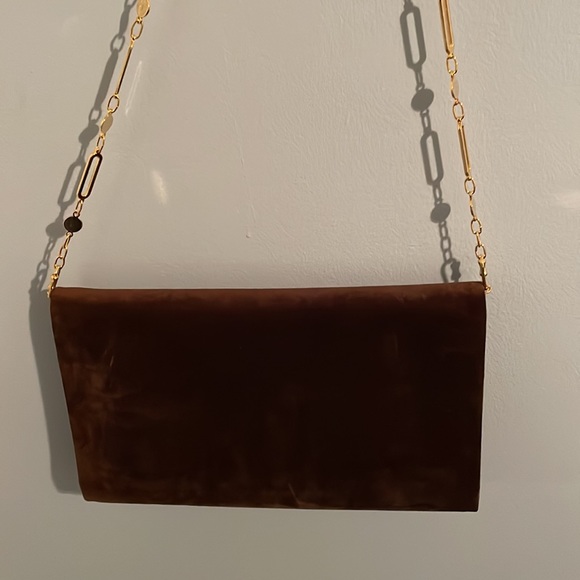 Vintage Raphael Salato suede clutch bag - Picture 2 of 14